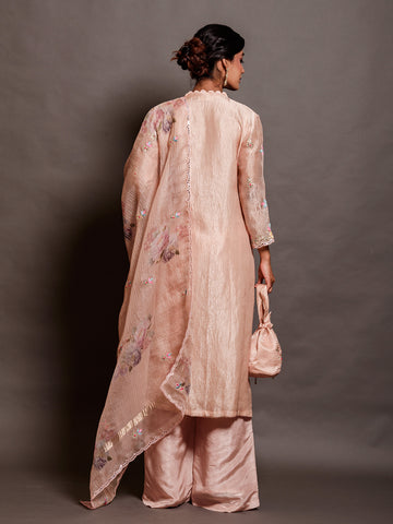 Ethereal Blush Pink Kurta Set