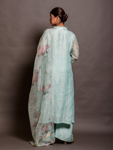 Ocean Breeze Blue Kurta SET