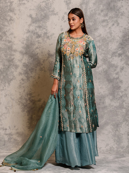 Midnight Sky Blue Kurta  SET