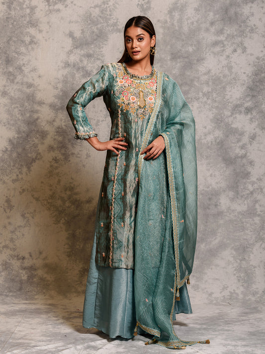 Midnight Sky Blue Kurta  SET