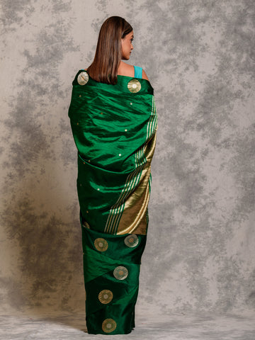 Green Silk saree