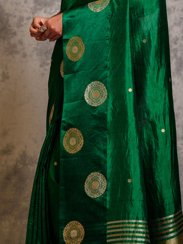 Green Silk saree