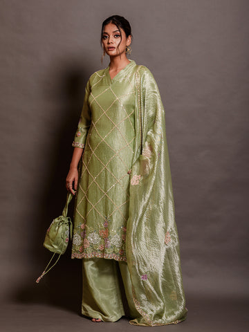 Emerald Enchantment Kurta Set