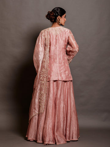 Flamingo Pink Kurta Set